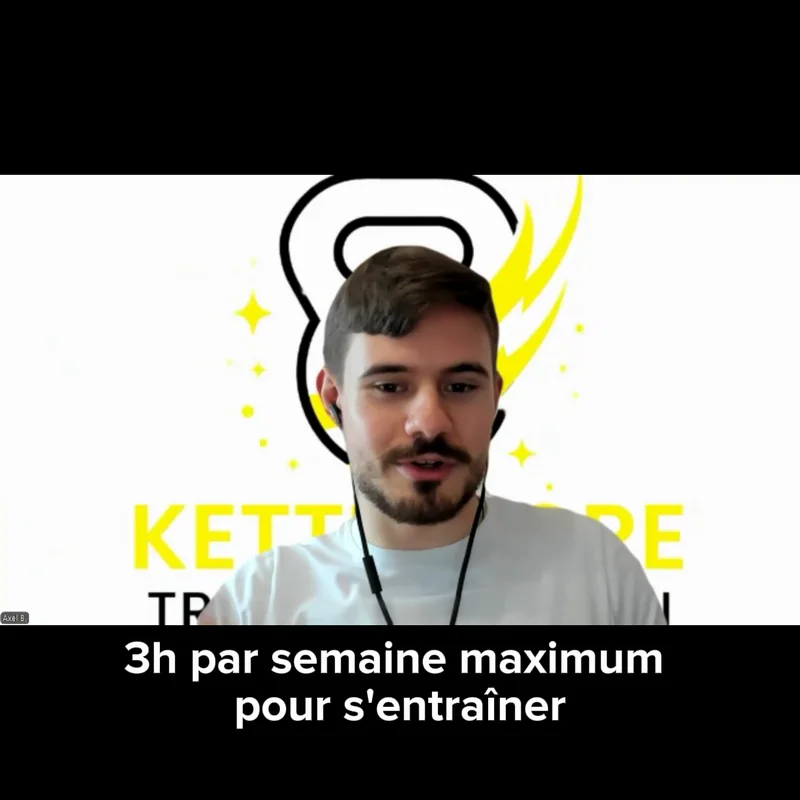 Axel partage son expérience du coaching KettleCore